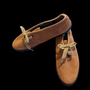 United Colors of Benetton  Brown Suede shoes with laces size 37